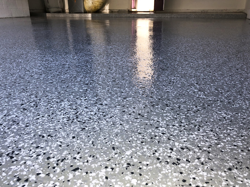 Industrial Flake Epoxy Flooring